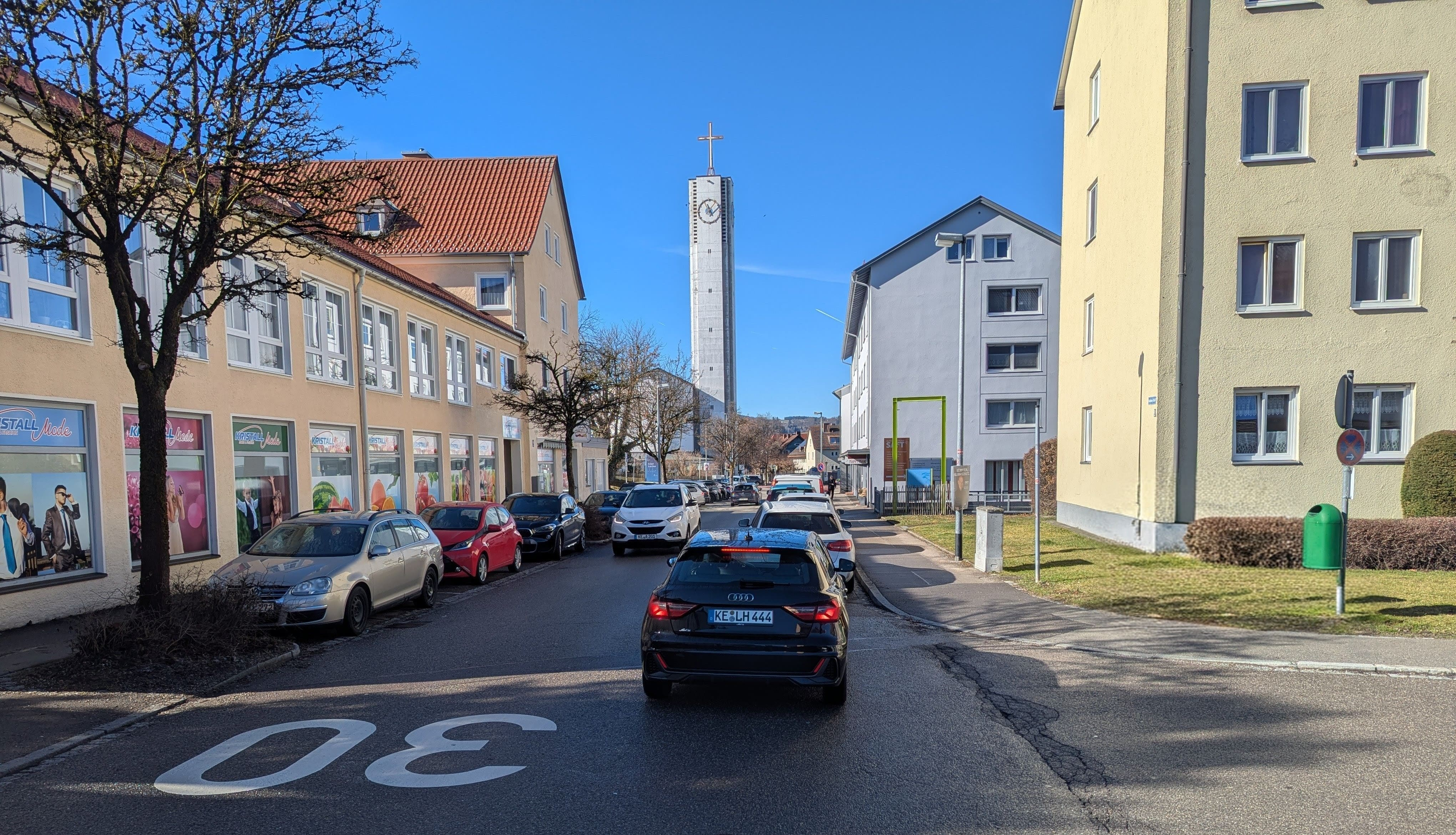 Verkehr ostlicher Teil Brodkorbweg