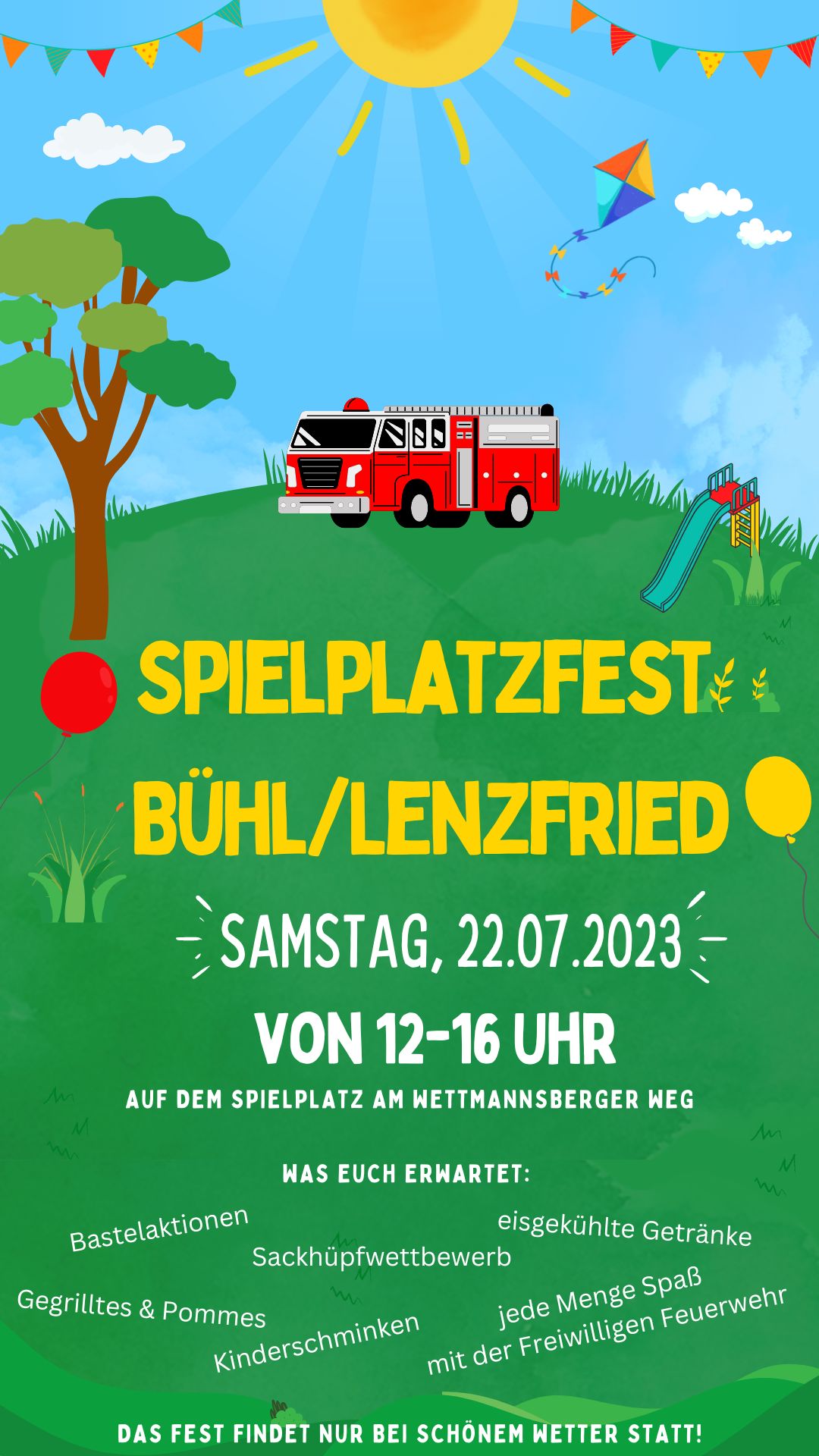 Spielplatzfest BuhlLenzfried