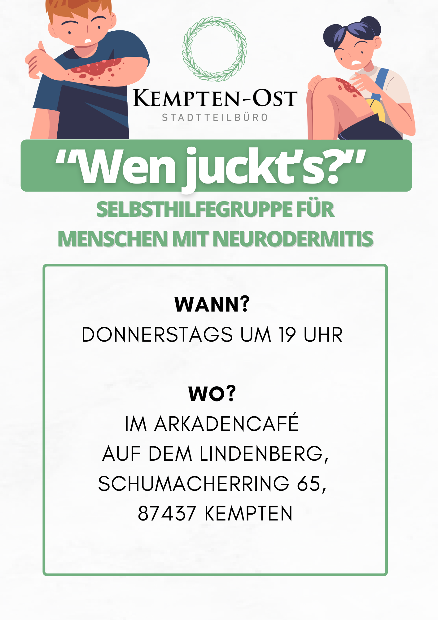 Wen juckts ohne Auftakt